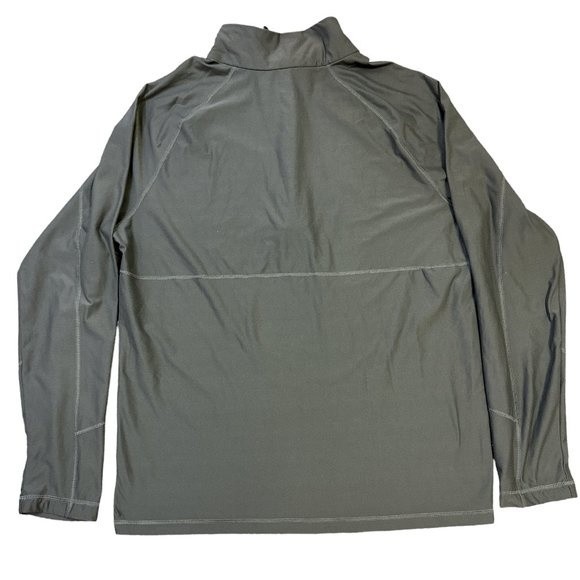 Obermeyer Men's Top Flex 1/4 Zip Pullover Size XL Gray Long Sleeve - Picture 6 of 12